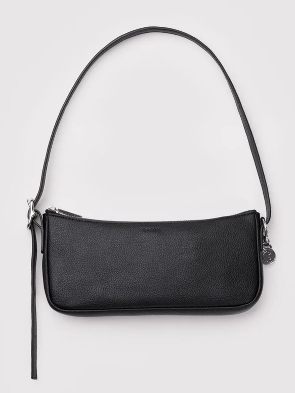BAGGU Recycled Leather Pochette | Black